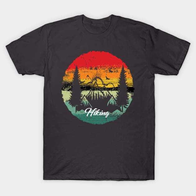 Hiking T-Shirt by Creative Brain